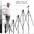 Jmary KP-2264 Professional Aluminium 1.75M Tripod Monopod for All DSLR Cameras (Black)
